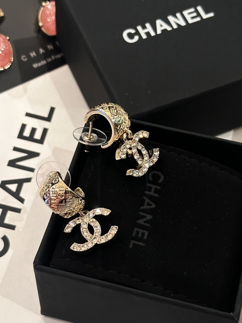 Ch*el earrings